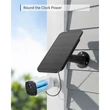 Kép 2/5 - ANKER EUFYCAM Napelem Solar Panel, EUFYCAM Kamerákhoz, kültéri, fehér - T8700021