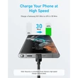 Kép 2/4 - ANKER Töltőkábel, 322, USB-C - USB-C, 0,9 méteres, fekete - A81F5G11