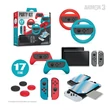 Kép 2/5 - ARMOR3 Nintendo Switch/OLED Party csomag (Üvegfólia + Thumb Grips + Szilikon tokok)