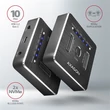 Kép 2/5 - AXAGON ADSA-M2C USB-C 3.2 M. 2 fekete dual dokkoló állomás