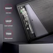 Kép 3/5 - AXAGON EE25-A6C USB-C csavar nélküli külső ház 2, 5" HDD/SSD, fekete
