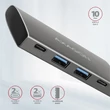 Kép 3/5 - AXAGON HMC-4G2 Superspeed négyportos USB-C HUB