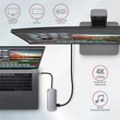 Kép 5/5 - AXAGON HMC-6M2 SuperSpeed USB-C Combo 6in1 Hub