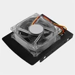 Kép 4/5 - AXAGON RHD-P25 3,5"vagy PCI slotba 2x2,5" SSD/HDD beépítő keret, fekete