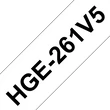 Kép 1/2 - BROTHER szalag HGe-261, Fehér alapon Fekete, Nagy sebességű, 36mm  1.4", 8 méter, 5db/csomag