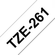 Kép 1/5 - BROTHER szalag TZe-261, Fehér alapon Fekete, Laminált, 36mm  1.4", 8 méter