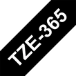Kép 1/5 - BROTHER szalag TZe-365, Fekete alapon Fehér, Laminált, 36mm  1.4", 8 méter