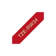 Kép 1/4 - BROTHER Textil szalag TZe-RW34, Bordó alapon Arany, 12mm  0.47", 4 méter