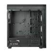 Kép 4/6 - CHIEFTEC Ház Gaming Scorpion 3 ATX, 4x120mm RGB ventilátor, RGB vezérlő, Tápegység nélkül, Edzett Üveg, Fekete