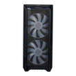 Kép 5/5 - COOLER MASTER Ház Midi ATX HAF 500 ARGB + 4db Ventilátor, Tápegység nélkül, Üvegfalú, fekete