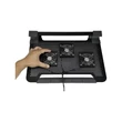 Kép 2/4 - COOLER MASTER Notebook Hűtőpad NOTEPAL U3 PLUS, 3 darab Ventilátorral, fekete (max 19")