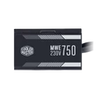 Kép 5/5 - COOLER MASTER Tápegység MWE 750 WHITE - V2, 750W, 12cm, 80+