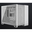 Kép 1/5 - CORSAIR Ház 2500D AIRFLOW, Tápegység nélkül, Edzett Üveg, fehér
