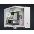 Kép 1/5 - CORSAIR Ház 2500X, Tápegység nélkül, Edzett Üveg, fehér