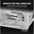 Kép 5/8 - CORSAIR Tápegység Moduláris, RM1000x Shift White, 1000W, 14cm, 80+ Gold