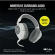 Kép 3/5 - CORSAIR Vezeték Nélküli Headset, HS55 WIRELESS Gaming, 7.1 Hangzás, fehér
