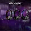 Kép 2/5 - CORSAIR Vezetékes Headset, HS35 v2 Gaming, Multiplatform, carbon