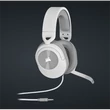 Kép 1/5 - CORSAIR Vezetékes Headset, HS55 Gaming, Ultrakönnyű, Jack dugós, fehér