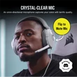 Kép 3/5 - CORSAIR Vezetékes Headset, HS55 Gaming, Ultrakönnyű, Jack dugós, fehér