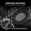 Kép 5/5 - CORSAIR Vezetékes Headset, HS65 SURROUND Gaming, Dolby audio, carbon