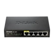 Kép 1/5 - D-LINK Switch 5x100Mbps (4xPOE) Fémházas Asztali, DES-1005P/E