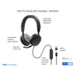 Kép 2/2 - Dell Pro Wired ANC Headset WH5024