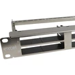 Kép 2/3 - EXCEL Patch Panel Moduláris mix panel 8 modulhoz 1U, ezüst