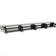 Kép 3/3 - EXCEL Patch Panel Moduláris mix panel 8 modulhoz 1U, ezüst