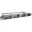 Kép 1/3 - EXCEL Patch Panel Moduláris mix panel 8 modulhoz 1U, ezüst