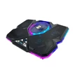 Kép 1/5 - FROGGIEX Notebook Hűtőpad + Telefontartó, NitroCooling, FX-PC-P1-BL