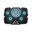 Kép 2/5 - FROGGIEX Notebook Hűtőpad + Telefontartó, NitroCooling, FX-PC-P1-BL