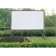Kép 1/2 - FUNSCREEN 150" (4:3) Fast-Fold, hordozható, feszített keretes vetítővászon (Méret: 229x305 cm)