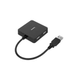 Kép 2/2 - HAMA 200121, USB HUB, 4 PORT, USB 2.0, 480 MBIT/SEC.