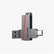 Kép 1/2 - HIKSEMI Pendrive 16GB E307C U3 "Dual Slim" USB 3.2/Type-C, Szürke (HIKVISION)