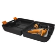 Kép 3/3 - Handy tools 2 az 1-ben műanyag fúró + alkatrész tároló táska