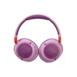 Kép 3/4 - JBL JR460NC (Zajszűrős vezeték nélküli, bluetooth fejhallgató gyerekeknek), pink