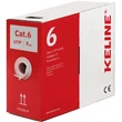 Kép 1/2 - KELINE UTP Falikábel dobozos CAT.6 305m AWG23, PVC, Euroclass Eca