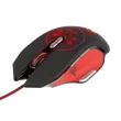 Kép 1/3 - KONIX - DRAKKAR PC Heimdall Egér Vezetékes Gaming 4000DPI, Fekete-Piros