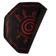 Kép 2/2 - KONIX - NARUTO "Symbol" Gaming Szőnyeg kör alakú 1000x1000mm, Fekete-Piros