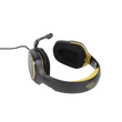 Kép 3/3 - KONIX - UFC 2.0 Fejhallgató Vezetékes Gaming Stereo Mikrofon, Fekete-Sárga