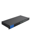 Kép 1/3 - LINKSYS Switch LGS124P, 24x1000Mbps POE+ (24-Port Business Rack Gigabit POE + Switch)