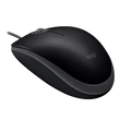 Kép 3/5 - LOGITECH Egér - B110 Vezetékes Optikai Silent, Fekete