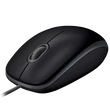 Kép 1/5 - LOGITECH Egér - B110 Vezetékes Optikai Silent, Fekete