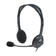 Kép 1/3 - LOGITECH Fejhallgató 2.0 - H111 Vezetékes Mikrofonos
