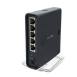 Kép 3/5 - MIKROTIK Wireless Router RouterBoard DualBand, 5x100Mbps, 733Mbps, Asztali - RB952Ui-5ac2nD-TC