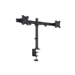 Kép 1/9 - MULTIBRACKETS Asztali konzol (2 képernyős rögzítőkar), M Deskmount Basic Dual (15-27", max.VESA: 100x100 mm, 10 kg)