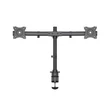 Kép 5/9 - MULTIBRACKETS Asztali konzol (2 képernyős rögzítőkar), M Deskmount Basic Dual (15-27", max.VESA: 100x100 mm, 10 kg)