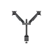 Kép 7/9 - MULTIBRACKETS 2 karos asztali konzol, M VESA Gas Lift Arm Dual Black (15-32", max.VESA: 100x100 mm, 10 kg)