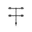 Kép 3/7 - MULTIBRACKETS Asztali konzol (4 képernyős rögzítőkar), M Deskmount Basic Quad
