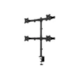 Kép 5/7 - MULTIBRACKETS Asztali konzol (4 képernyős rögzítőkar), M Deskmount Basic Quad